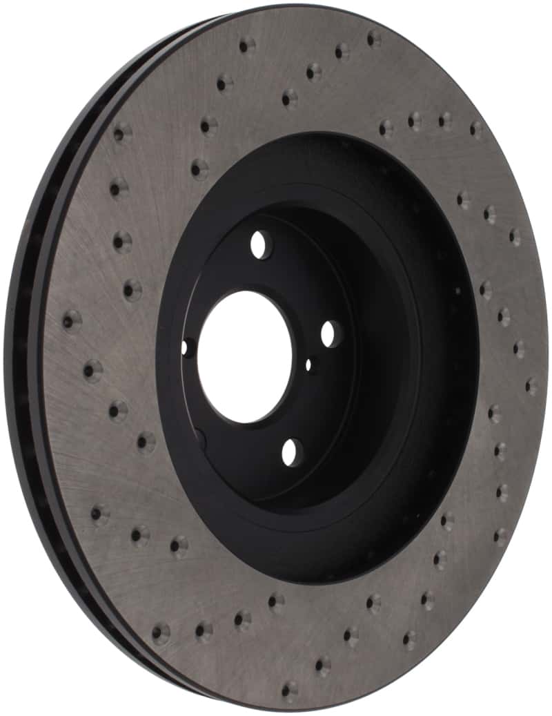 Stoptech — StopTech 02-10 WRX Drilled Left Front Rotor
Cross Drilled Rotor
Disc Brake Rotor - view 1