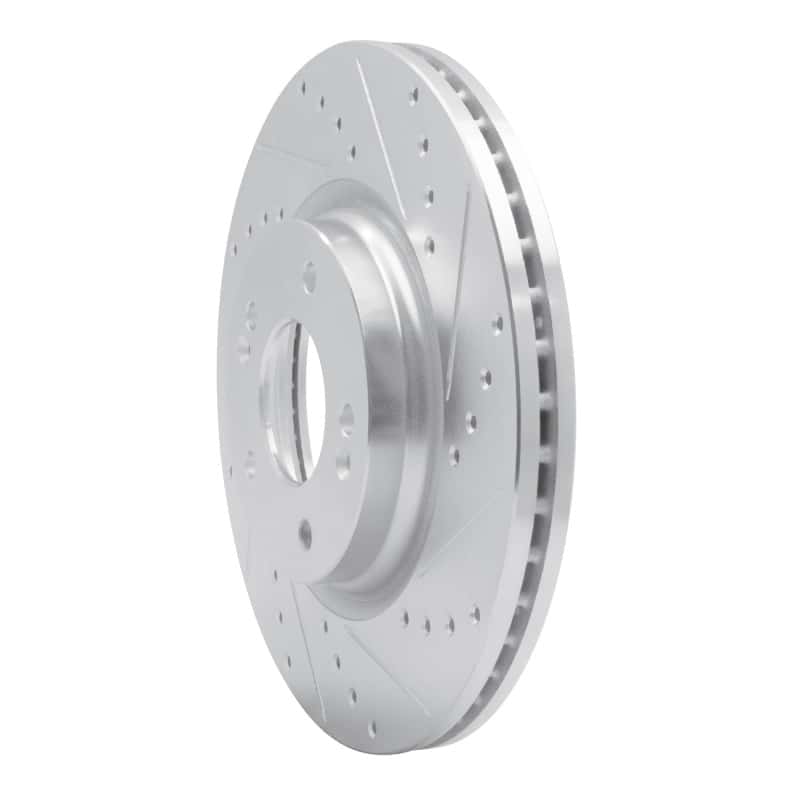 R1 Concepts — R1 2020-2025 Hyundai Elantra Front Right Drilled & Slotted Silver Brake Rotor
Disc Brake Rotor - view 2