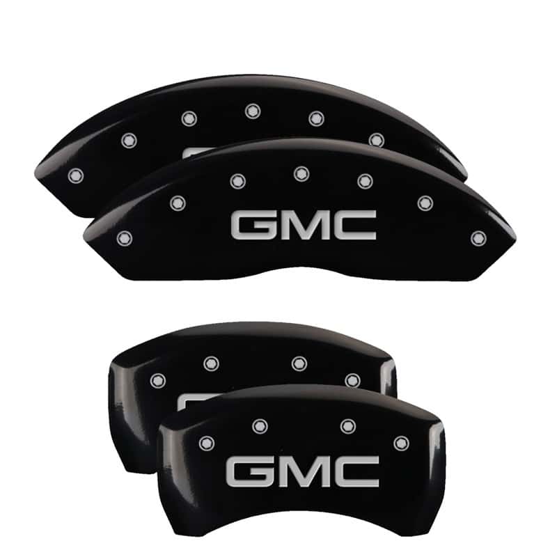 MGP — MGP 4 Caliper Covers Engraved Front & Rear GMC Black Finish Silver Char 2019 GMC Arcadia
Caliper Covers - view 1