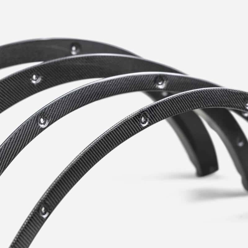 Anderson Composites — Anderson Composites 21-22 Ford Bronco 4 Door Carbon Fiber Fender Flare Delete Kit - view 3