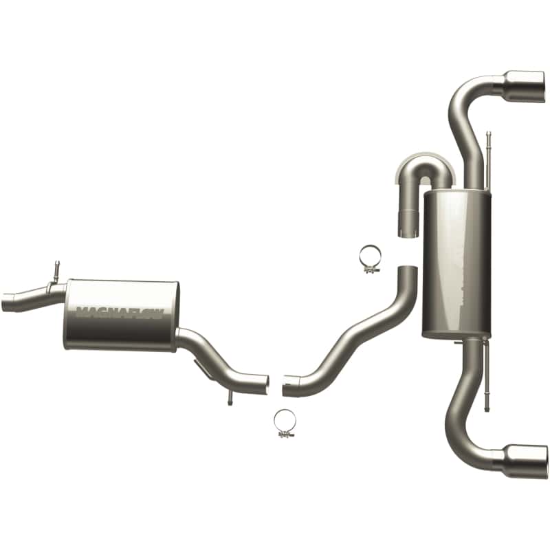 Magnaflow — MagnaFlow SYS C/B 2008 Audi TT Quattro 3.2L
Cat-Back - view 2