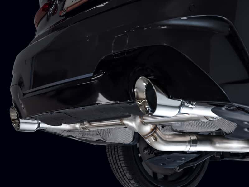 AWE Tuning — AWE 19-23 BMW 330i / 21-23 BMW 430i Base G2X Track Edition Axle Back Exhaust - Chrome Silver
Track Exhaust - view 2
