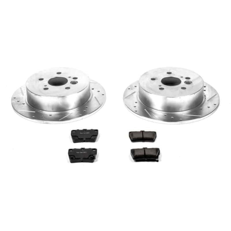 PowerStop — Power Stop 04-05 Toyota RAV4 Rear Z23 Evolution Sport Brake Kit - view 1
