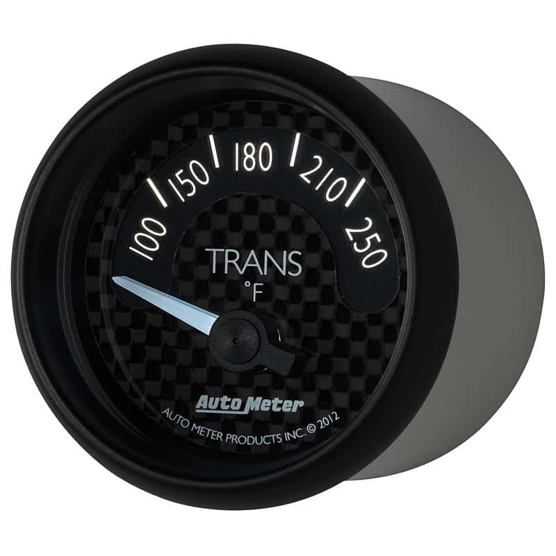 AutoMeter — Autometer GT Series 52mm Short Sweep Electronic 100-250 Deg F Transmission Temperature
2-1/16" TRANS TEMP, - view 4