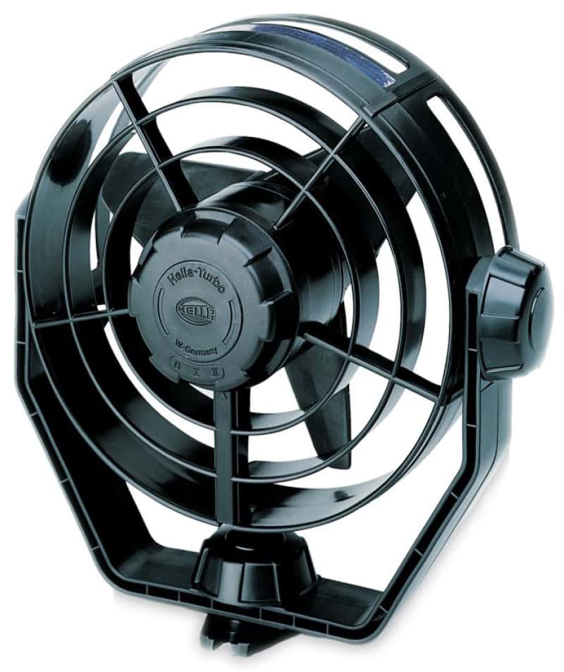 Hella — Hella Fan Turbo 2Speed 12V Blk - view 1