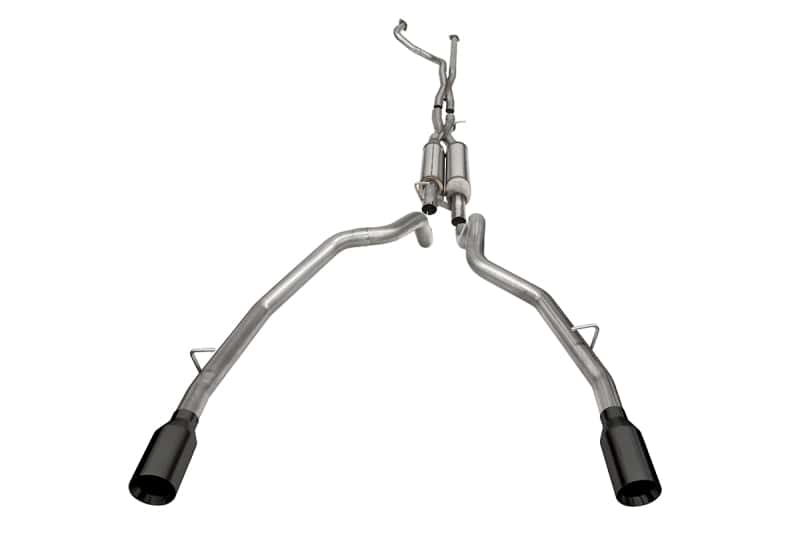 CORSA Performance — Corsa 2021-2024 Dodge Ram TRX Crew Cab Xtreme Catback Exhaust Dual Rear Black Tip
Exhaust - view 3