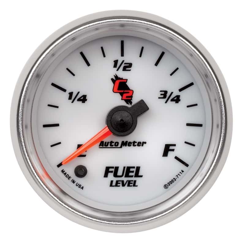 AutoMeter — Autometer C2 52mm Electronic Programmable Empty to Full Fuel Level Gauge
GA 2" FUEL UNIV C2 - view 4