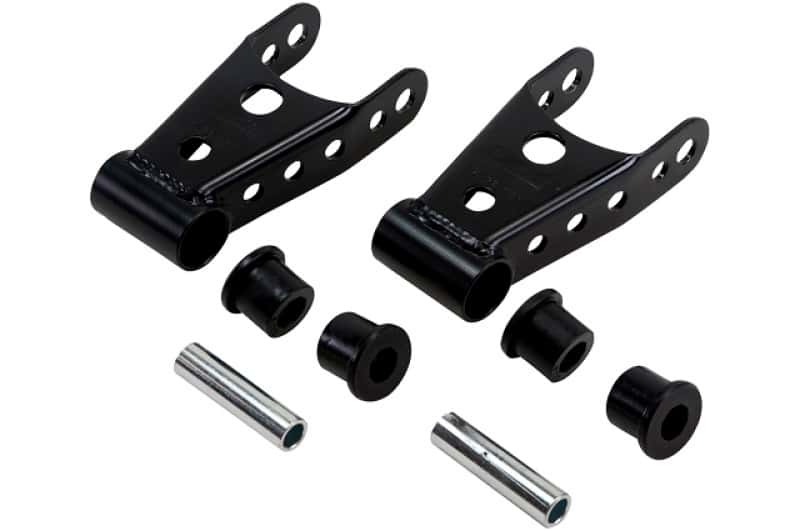 Belltech — Belltech Shackle kit 2011+ Chevrolet Silverado/Sierra 3/4 Ton Pickup 1in Rear Drop
SHACKLE KIT - view 1