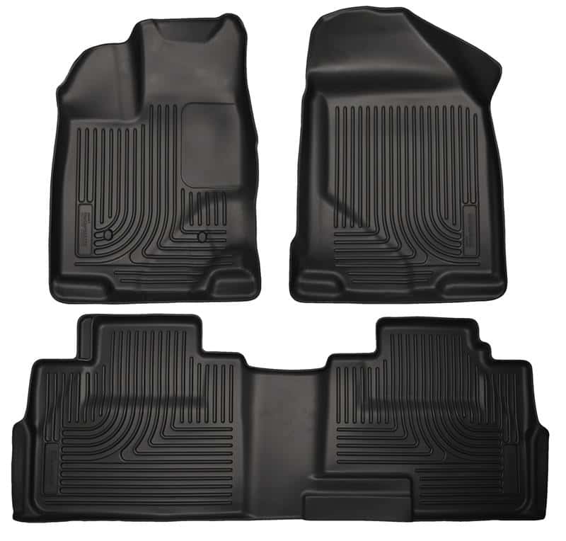 Husky Liners — Husky Liners 07-13 Ford Edge / 07-13 Lincoln MKX Weatherbeater Black Front & 2nd Seat Floor Liners
Floor Liners - view 2