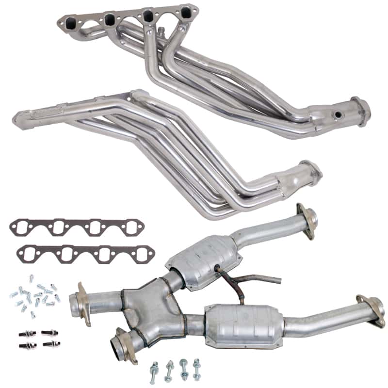 BBK — BBK 94-95 Ford Mustang 5.0L 1-5/8 Long Tube Headers w/High Flow Catted X-Pipe (Silver Ceramic)
Exhaust Header
Exhaust Kit - view 1