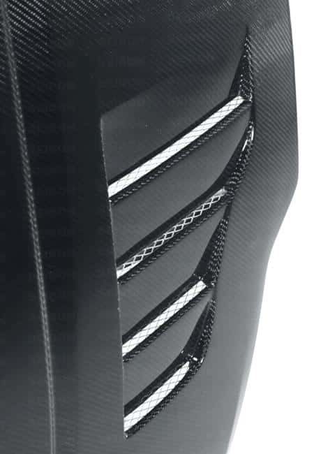 Seibon — Seibon 07-08 Nissan 350z VT-style Carbon Fiber Hood - view 9