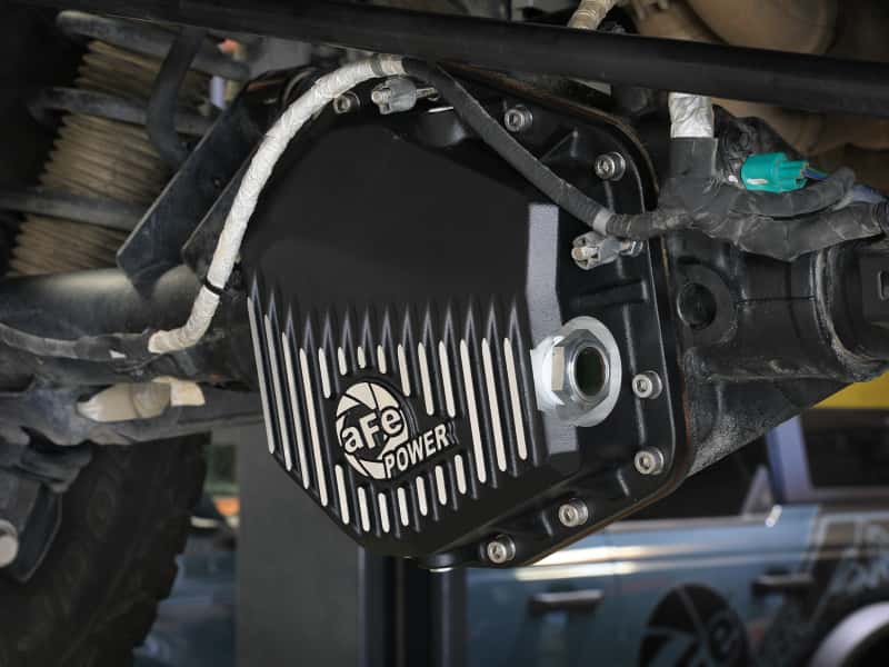 aFe — aFe Ford Bronco Raptor 22-25 V6-3.0L POWER Pro Series Rear Differential Cover Black w/ Machined Fins
Differential Cover - view 8