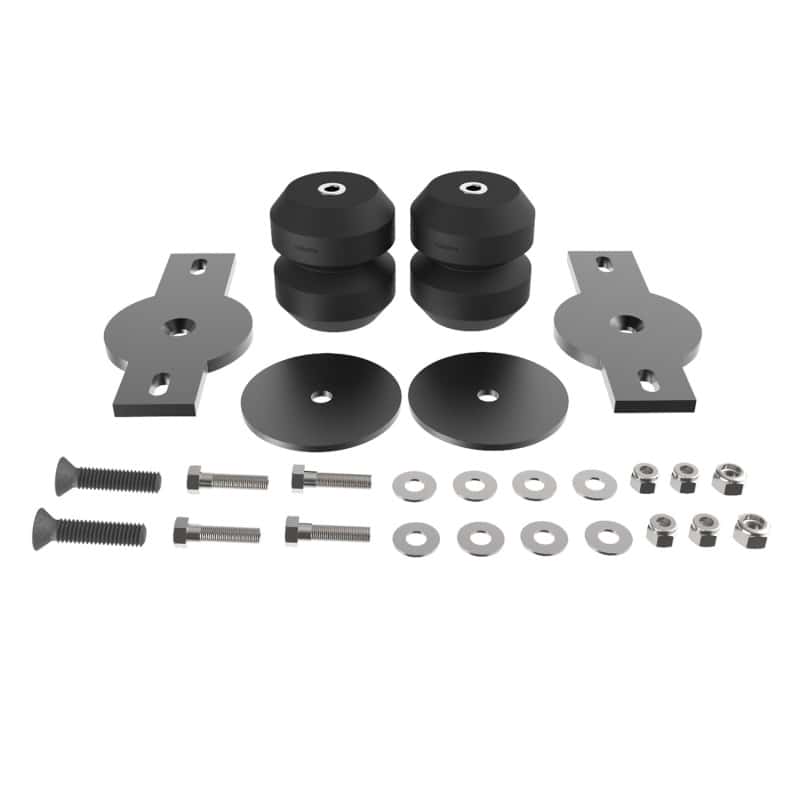 Timbren — Timbren 1986 Nissan D21 SE 4WD Rear Suspension Enhancement System
Susp Enhancement Sys
SuspRbrHlpSpKt - view 3