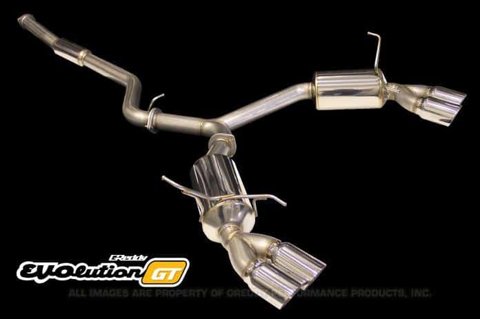 GReddy — GReddy 11-14 Subaru STI Sedan Evolution GT Exhaust - view 1