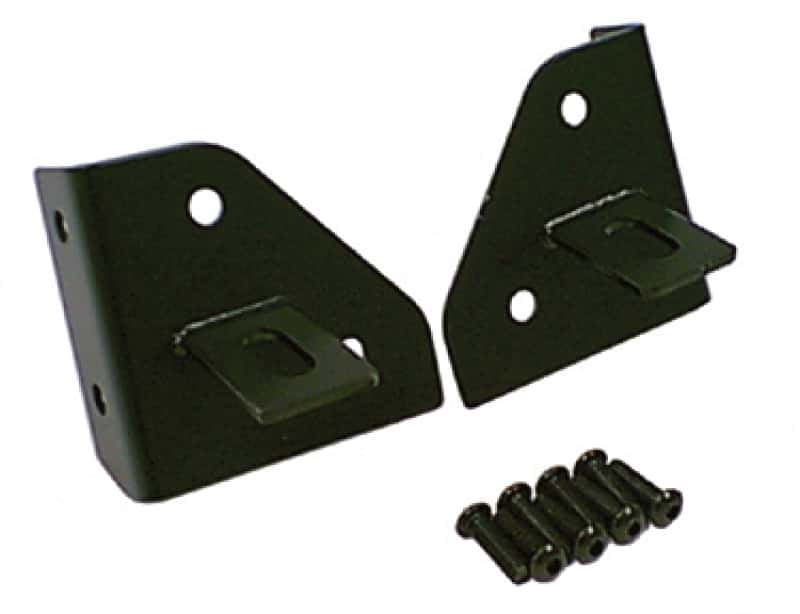Rugged Ridge — Rugged Ridge 76-95 Jeep CJ/YJ Black Windshield Hinge Light Brackets
WnshldHngLghtBrkt
OFFROAD_LIGHTING - view 2