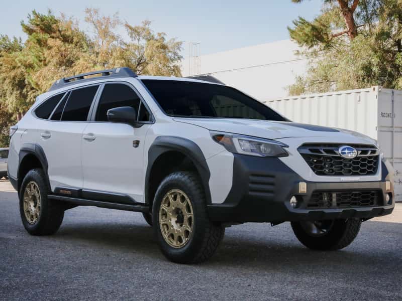 aFe — aFe POWER 10-14 Subaru Outback H4 2.5L / H6 3.6L Terra Guard Trail Steps - Black
Trail Step - view 2