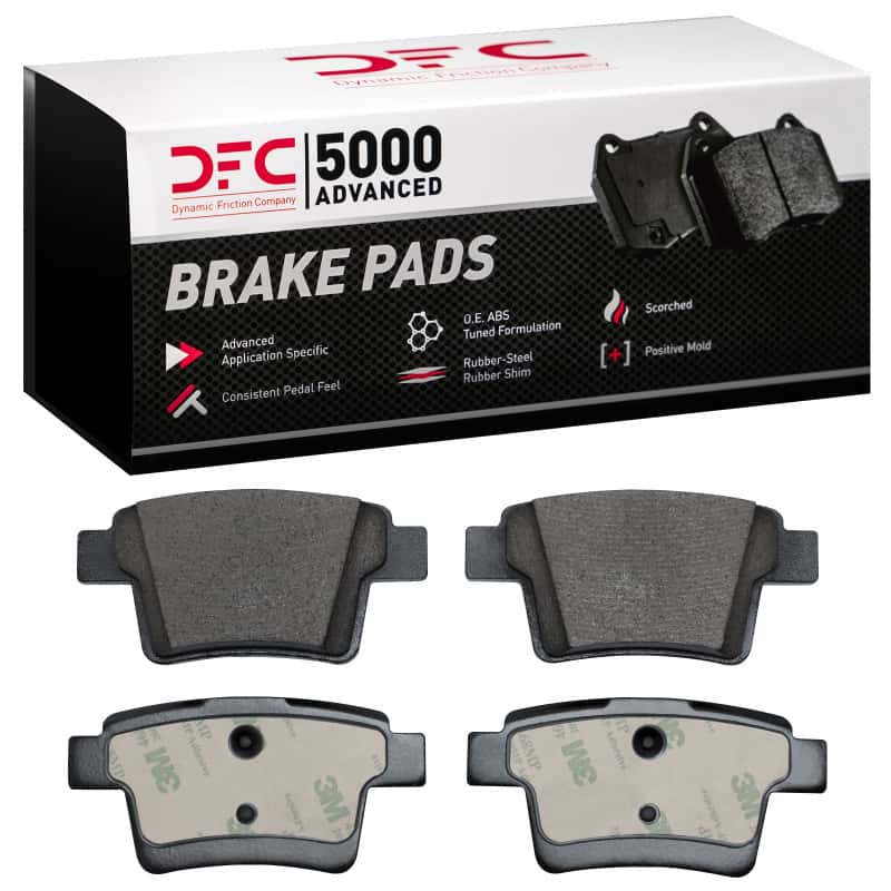 DFC — DFC 05-09 Ford Taurus X Rear 5000 Advanced Ceramic Brake Pads
DFC Brake Pad Set - view 4