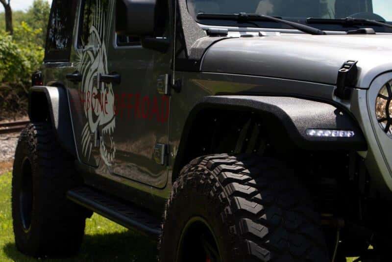 Fishbone Offroad — Fishbone Offroad 2018+ Jeep Wrangler JL/Gladiator Front Fenders Elite Steel - view 5