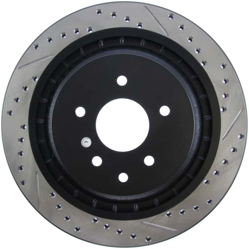 Stoptech — StopTech Infiniti G37 / Nissan 370Z SportStop Slotted & Drilled Rear Left Rotor
Disc Brake Rotor
Slot/Drill Rotor - view 8