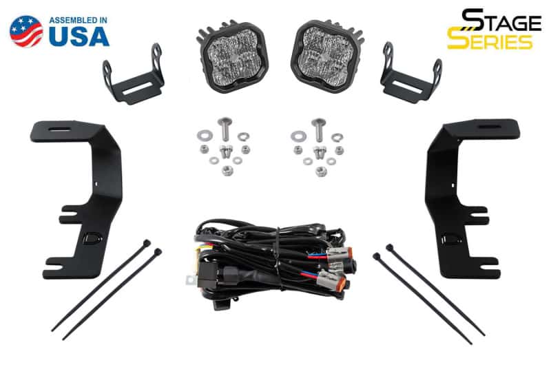 Diode Dynamics — Diode Dynamics 14-19 Silverado/Sierra SS3 LED Ditch Light Kit - Yellow Pro Combo - view 8