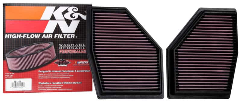 K&N Engineering — K&N 2020 BMW M550i 4.4L V8 Replacement Air Filter (2 Per Box)
Replacement Air Filt
Air Filter - view 4