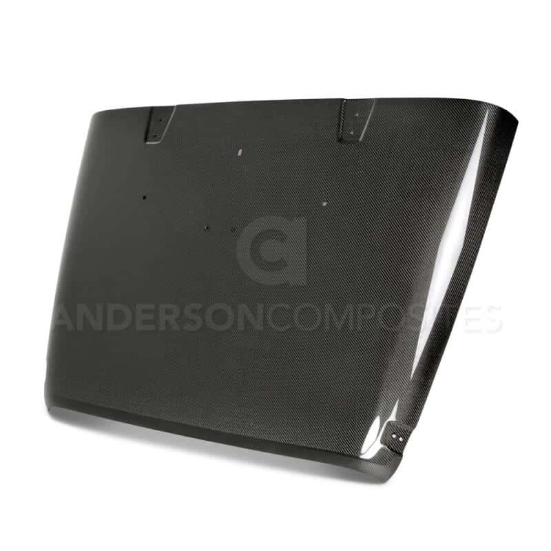 Anderson Composites — Anderson Composites 07-12 Jeep Wrangler Type-OE Hood - view 2
