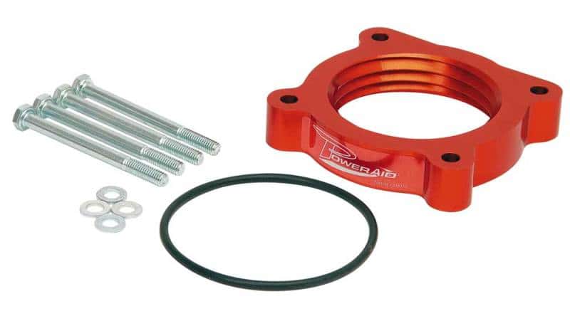 Airaid — Airaid 04-13 Nissan Titan / Armada 5.6L 04-10 Infiniti QX-56 5.6L PowerAid TB Spacer- Black
AIRAID Throttle Body
Throttle Body - view 1