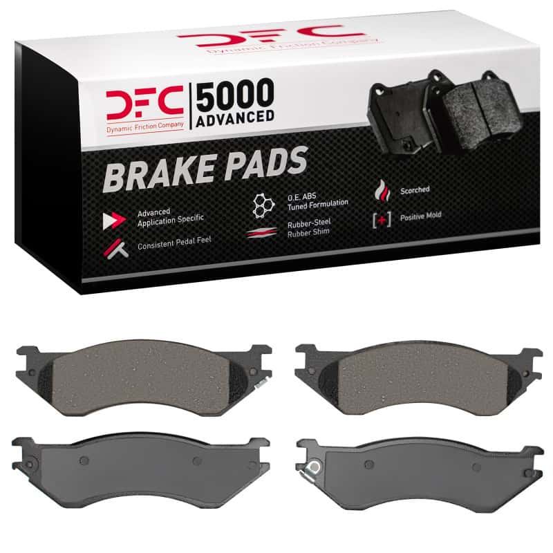 DFC — DFC 97-04 Dodge Ram 1500 Van Front 5000 Advanced Semi Metallic Brake Pads
DFC Brake Pad Set - view 1