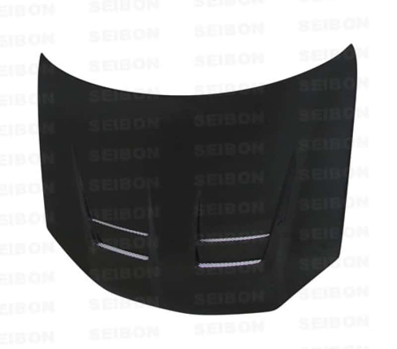 Seibon — Seibon 06-08 VW GTi Shaved DV Style Carbon Fiber Hood - view 1