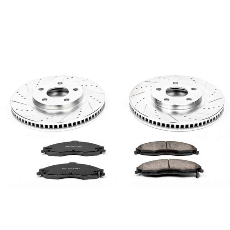 PowerStop — Power Stop 98-02 Chevrolet Camaro Front Z23 Evolution Sport Brake Kit - view 1