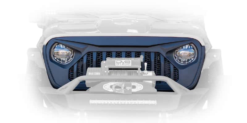DV8 Offroad — DV8 Offroad 2018+ Jeep JL/ Gladiator Angry Grill - view 5