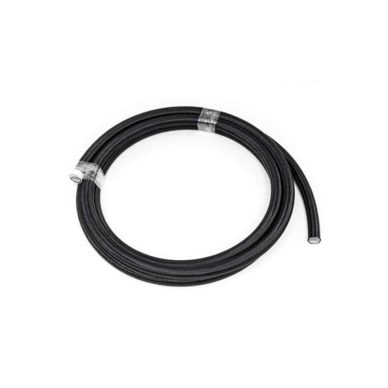 DeatschWerks — DeatschWerks 8AN Black Nylon Braided PTFE Hose 10 Feet - view 3