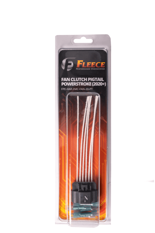 Fleece Performance — Fleece Performance 20-24 Ford F-250/F-350 Powerstroke 6in Cooling Fan Pigtail
Harness Pigtail - view 4