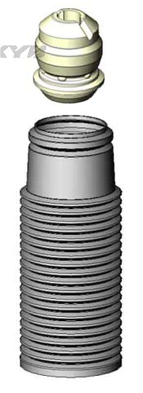 KYB — KYB Shocks & Struts Strut Boots Front VOLKSWAGEN Cabrio 1995-02 VOLKSWAGEN Cabriolet 1985-93 VOLKSWA
Strut Boot - view 4