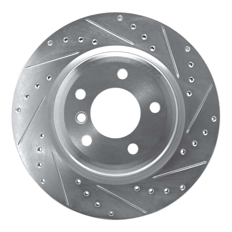 R1 Concepts — R1 06-15 BMW 335XI Rear Right Drilled & Slotted Silver Brake Rotor
R1 Brake Rotor Drill - view 1