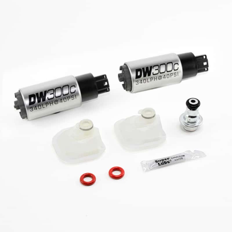 DeatschWerks — DeatschWerks 09-15 Cadillac CTS-V DW300c (2) 340 LPH In-Tank Fuel Pumps w/ Install Kit
Fuel Pumps - view 2