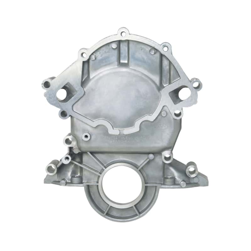 Edelbrock — Edelbrock Timing Cover Alum S/B Ford 86-93 5 0L 88 Up 351-W w/ Reverse Rot Water Pump
ELITE - view 3
