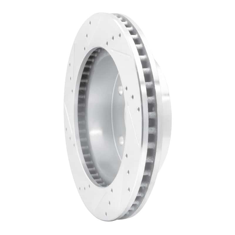 R1 Concepts — R1 00-01 Dodge Ram 1500 Pickup Front Right Drilled & Slotted Silver Brake Rotor
R1 Brake Rotor Drill - view 4