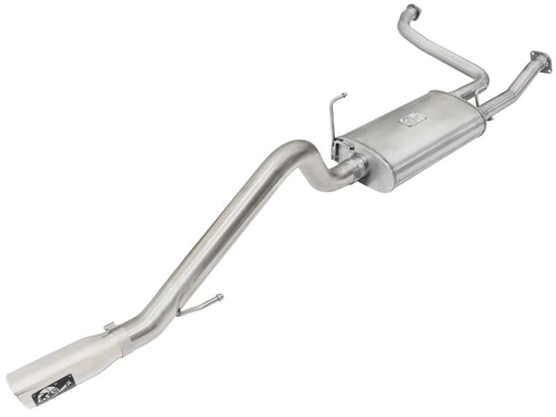 aFe — aFe MACHForce XP Exhaust Cat-Back 2.5/3in SS-409 w/ Polished Tip 05-15 Nissan Xterra V6 4.0L
Cat-Back Exhaust - view 1