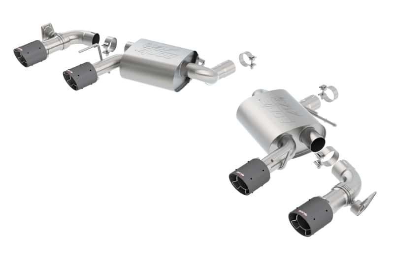 Borla — Borla 2016-2017 Chevy Camaro V8 SS AT/MT ATAK Rear Section Exhaust with Dual Mode Valves
Axle-Back System - view 2