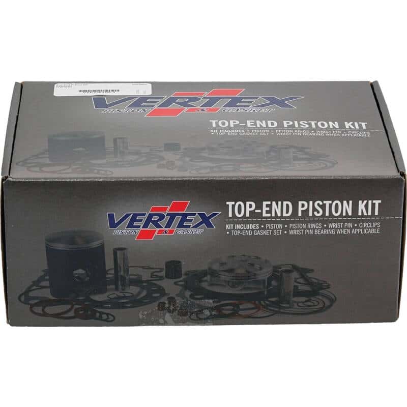 Vertex Pistons — Vertex Piston 14-23 Kawasaki KX 85 85cc Cast Replica Top End Piston Kit - view 4
