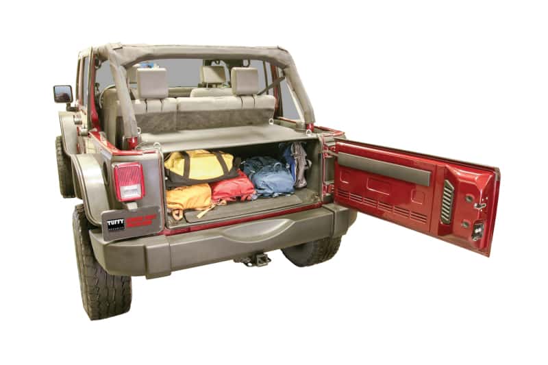 Tuffy Products — Tuffy Jk Unlimited Tailgate Enclosure- Blk 0710 Jk 4Dr
Cargo Enclosure - view 3