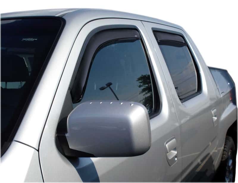 AVS — AVS 06-14 Honda Ridgeline Ventvisor In-Channel Front & Rear Window Deflectors 4pc - Smoke
IN-CHANNEL VENTVISOR
Side Window Vent - view 4