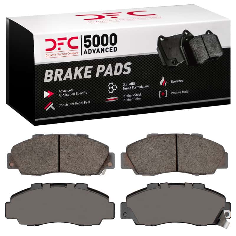 DFC — DFC 97-01 Acura Integra Front 5000 Advanced Low Metallic Brake Pads
DFC Brake Pad Set - view 1