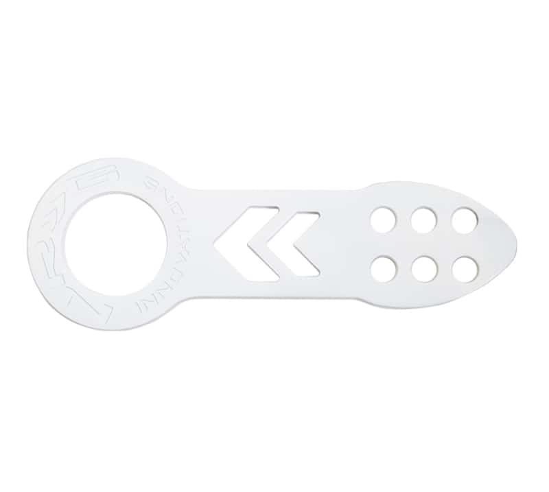 NRG — NRG Universal Front Tow Hook - White Powder Coat - view 1