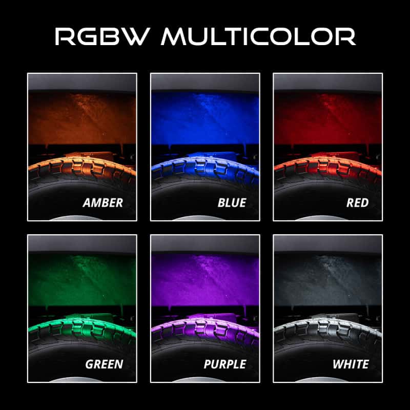Diode Dynamics — Diode Dynamics Stage Series SXS Rock Light Installer Kit RGBW M8 (4-pack) - view 3