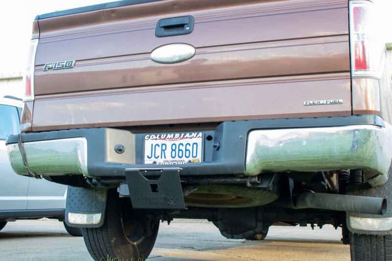 Fishbone Offroad — Fishbone Offroad 2In Receiver Hitch Mounted Step - Black Powdercoat Steel - view 15