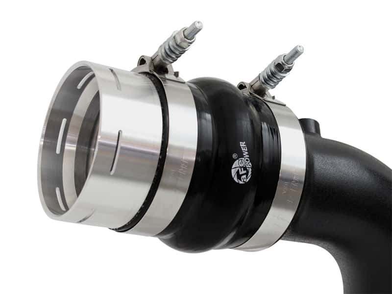 aFe — aFe Bladerunner Intercooler Cold Side Tube, 11-15 Ford Diesel Trucks V8-6.7L (td)
Cold Charge Pipe - view 3