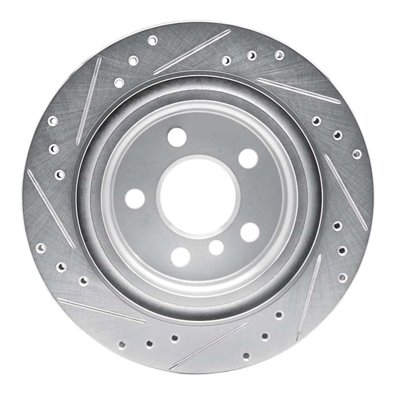 R1 Concepts — R1 16-26 BMW 228I xDrive Gran Coupe Rear Right Drilled & Slotted Silver Brake Rotor
R1 Brake Rotor Drill - view 5