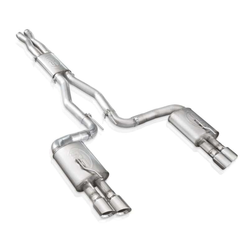 Stainless Works — Stainless Works 08-09 Pontiac G8 GT 3in Catback X-Pipe Turbo Chambered 3.5in Tips Perform Connect
Exhaust System - view 3